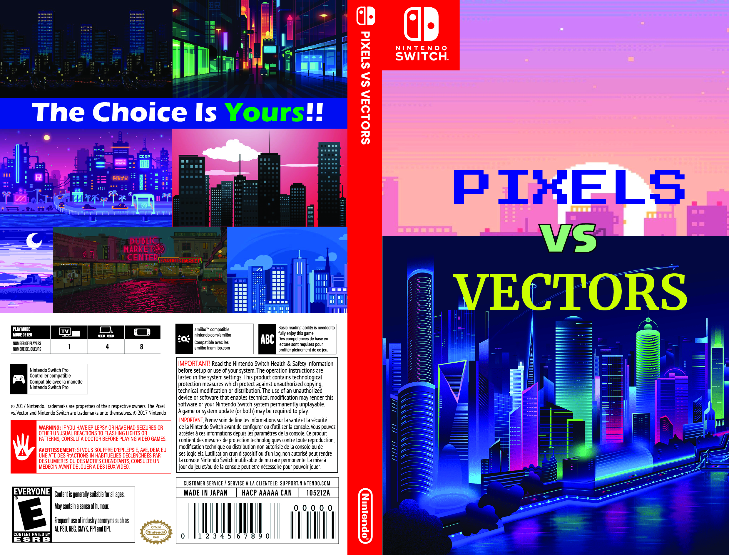 Pixels vs. Vectors
